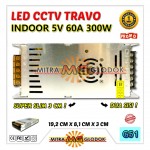 Power Supply Trafo Promo Indoor DC 5V 60A 300W | SLIM + FAN